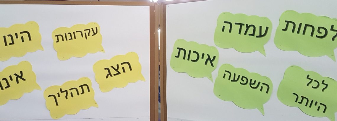 כתיבה יצירתית בכיתות ח’