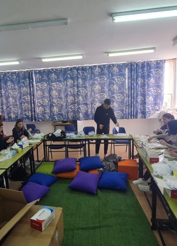 מבצע אריזת ערכות אנטיגן