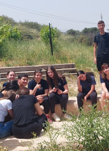 לקראת הדרכה ב”פארק הארכיאולוגי”