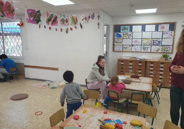 התנדבות בגני ילדים