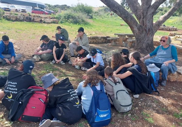תלמידי שכבה ז’ טיילו בגלבוע