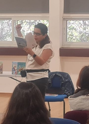 הרצאה של דנה אבירם – סופרת