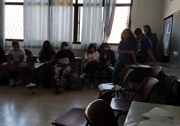 מעגלי שיח – יום הזכרון לרבין בשכבה ט’