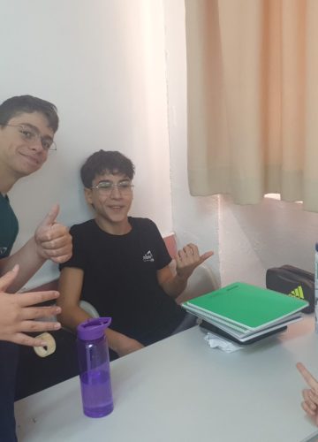 פתיחת תכנית SpaceLab בכיתה ח’4