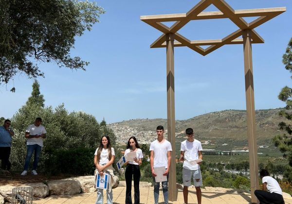 טקס באנדרטה לזכרו של גלעד בלחסן ז”ל