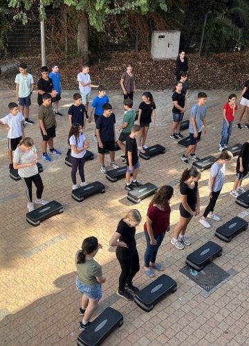 בוקר טוב לגוף – חשיפה לתלמידי ז’