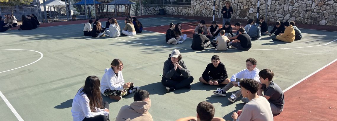 תלמידי ז’4 וט’4 נפגשים