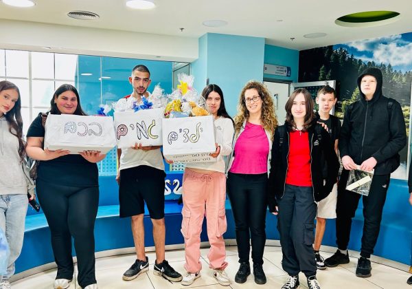 תלמידי ט’7 ביוזמה מרגשת