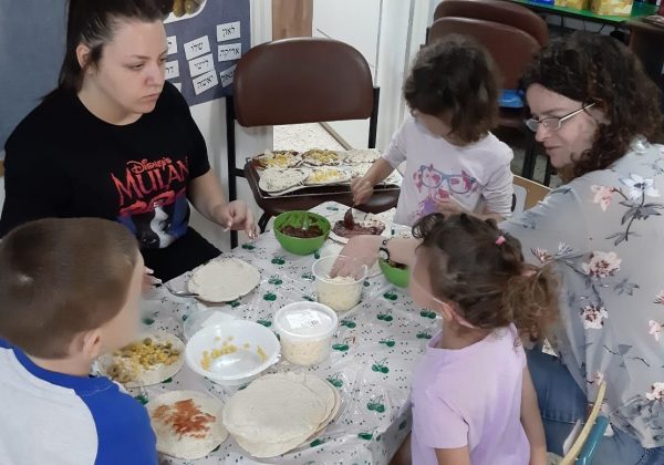 פרויקט חמניות מסכם שנה בגן אלה