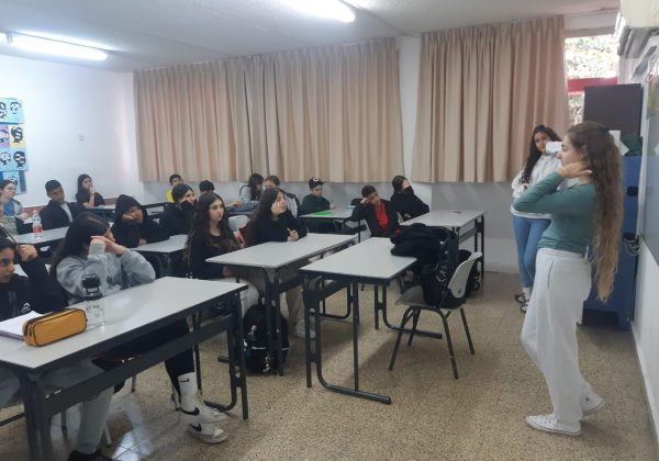 פעילות שומרי מסך בשכבה ז’