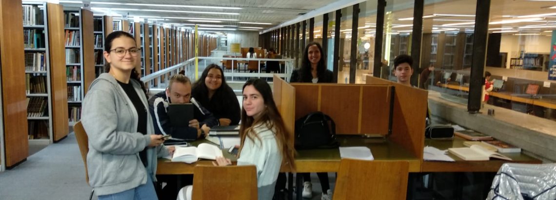 ביקור בספרית אוניברסיטת חיפה