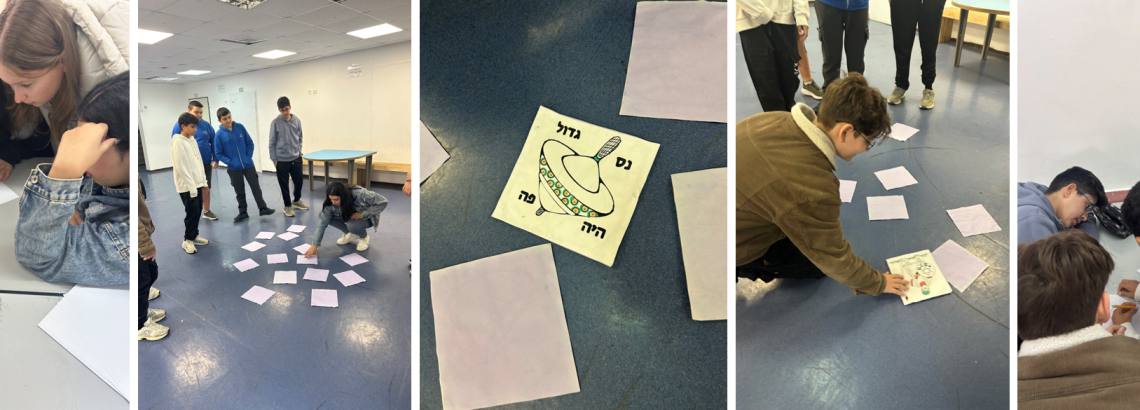 תחרות בנושא חנוכה – כיתה ח’2