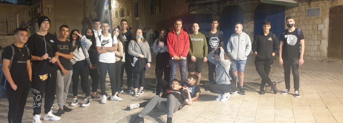 כיתה י’7 בסיור בצפת